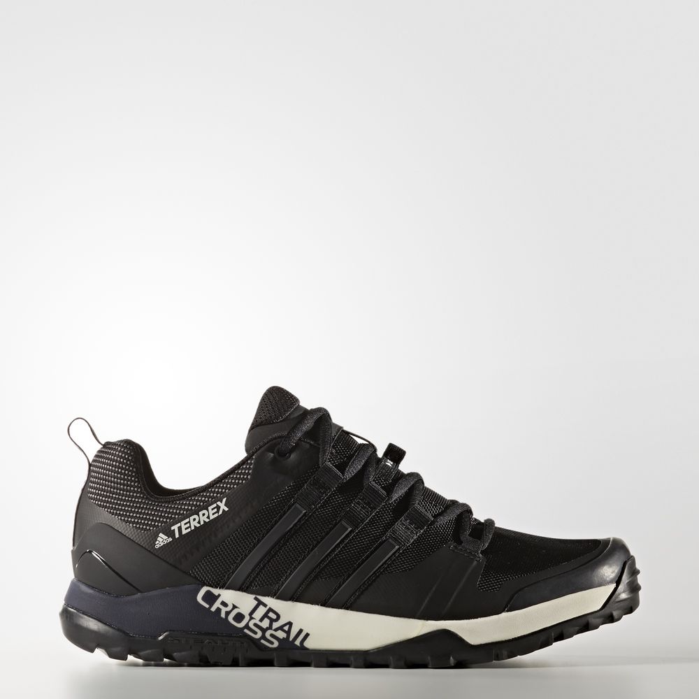 Adidas Terrex Trail Cross Sl - ορειβατικα παπουτσια ανδρικα - Μαυρα/Μαυρα/Ασπρα,Μέγεθος: EU 36 – 54